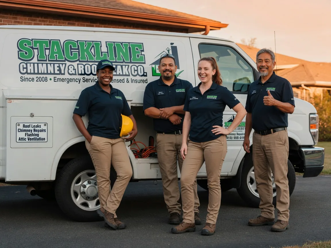 Chimney flashing repair company in Bishop, GA